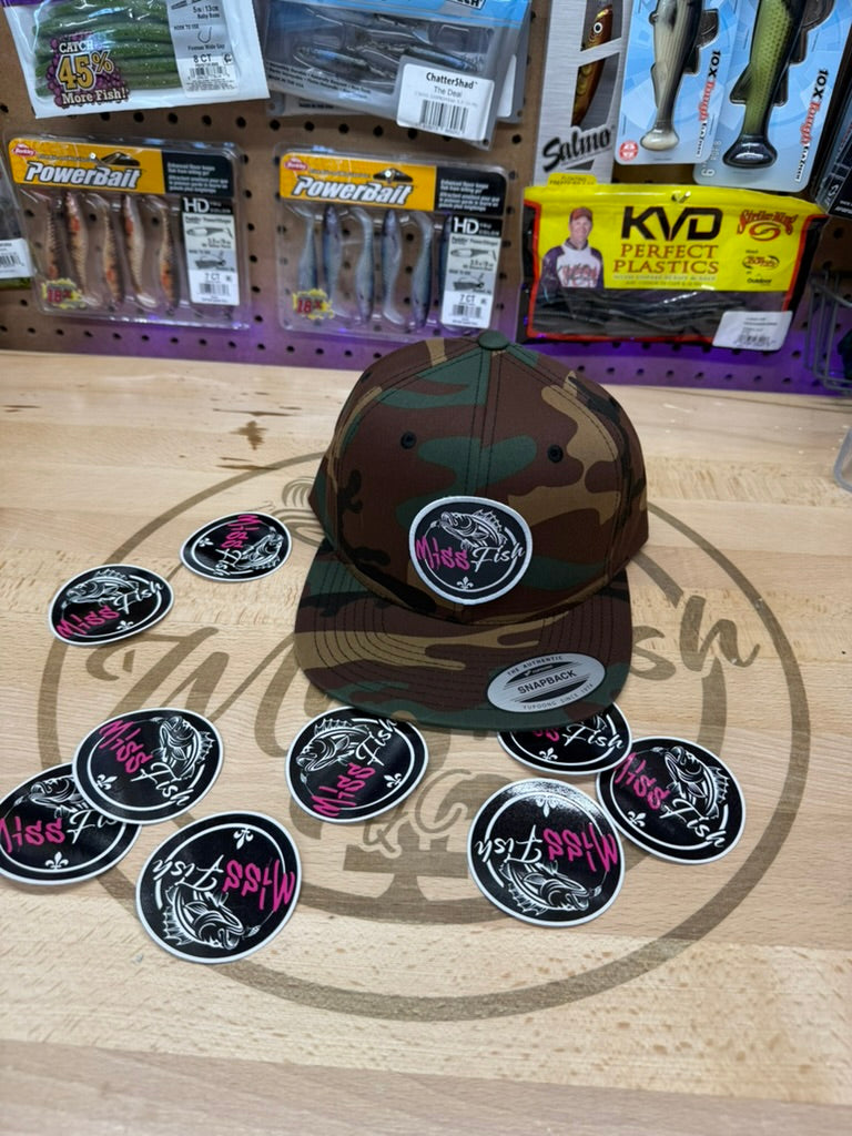 Casquette Miss Fish Camo (palette plate)