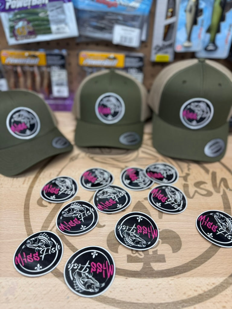 Casquette miss Fish Vert (Trucker)