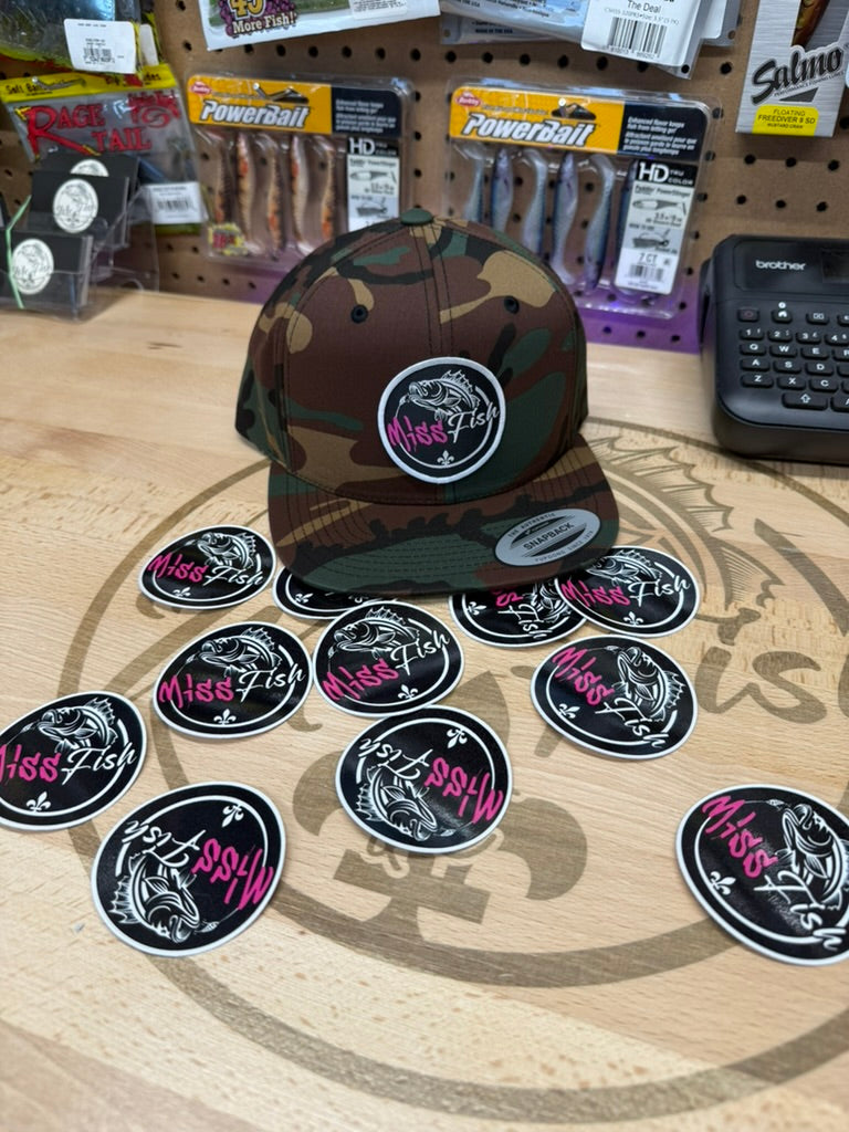 Casquette Miss Fish Camo (palette plate)