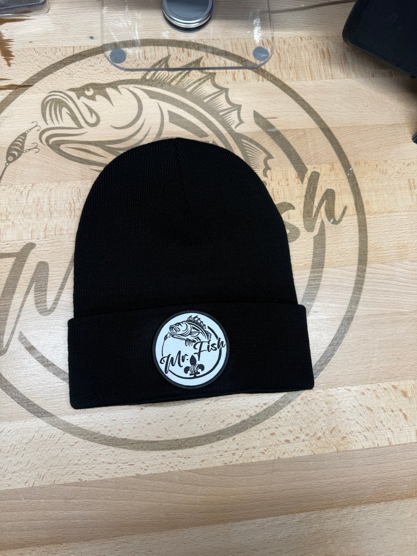 Tuque MR FISH Logo Noir