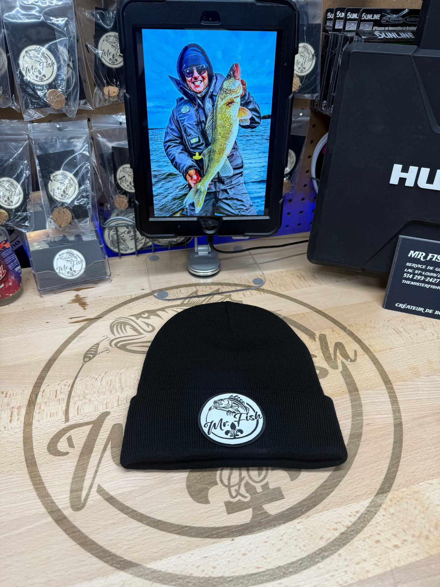 Tuque MR FISH Logo Noir